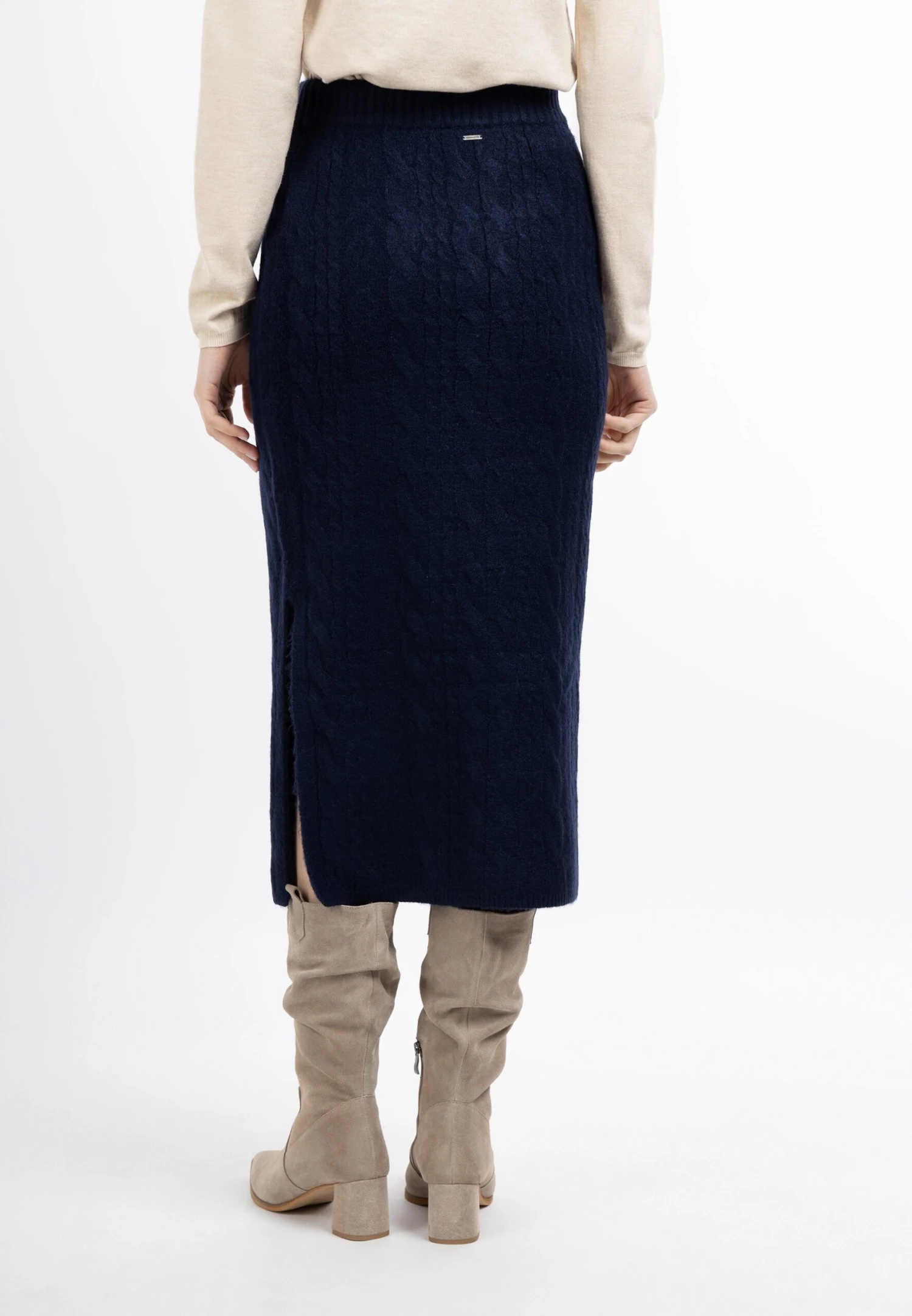 Dreimaster Falda De Tubo - Marine - Imagen 3