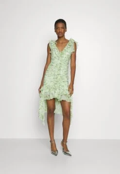 Cinq A Sept Portra Dress - Vestido De Cóctel - Faded Mint Multi