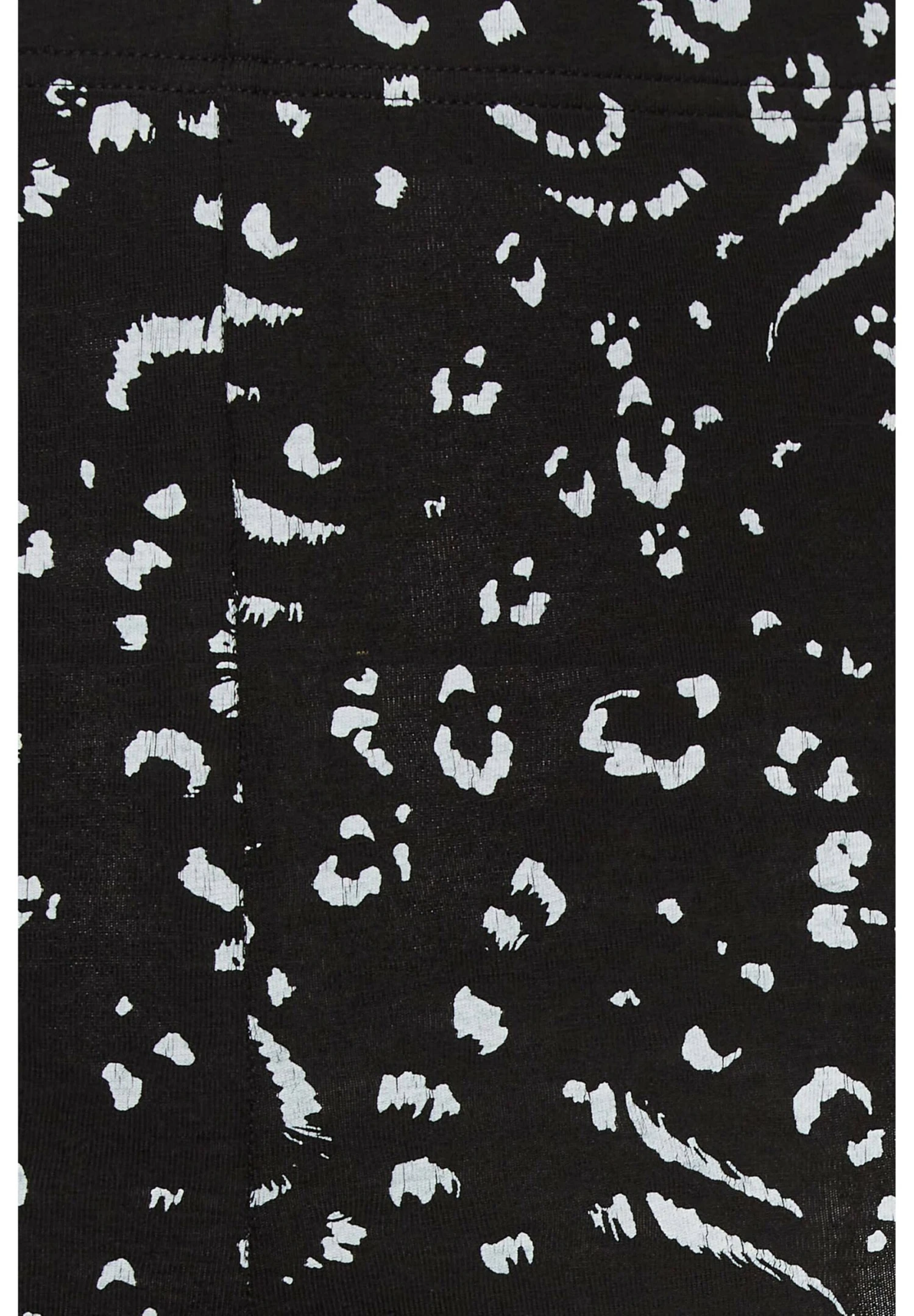 Leopard Print- Shorts - Black - Imagen 5