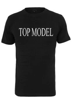 Mister Tee Top Model Tee - Camiseta Estampada - Black