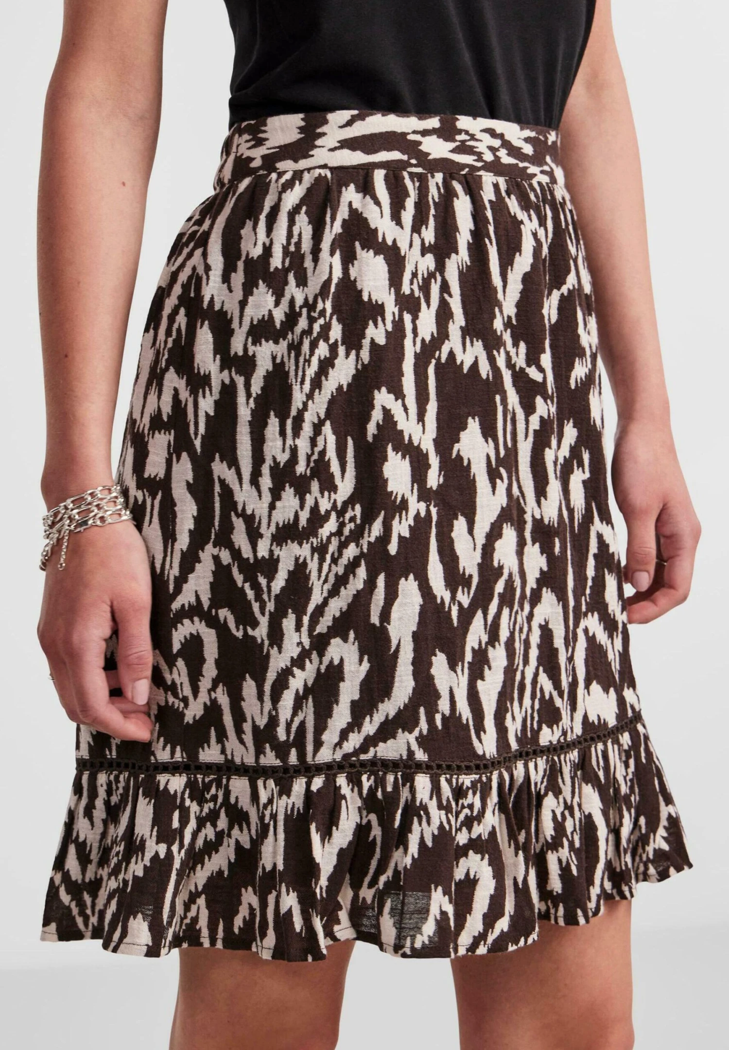 Pieces Pcjeanita Hw- Falda Acampanada - Mole - Imagen 5