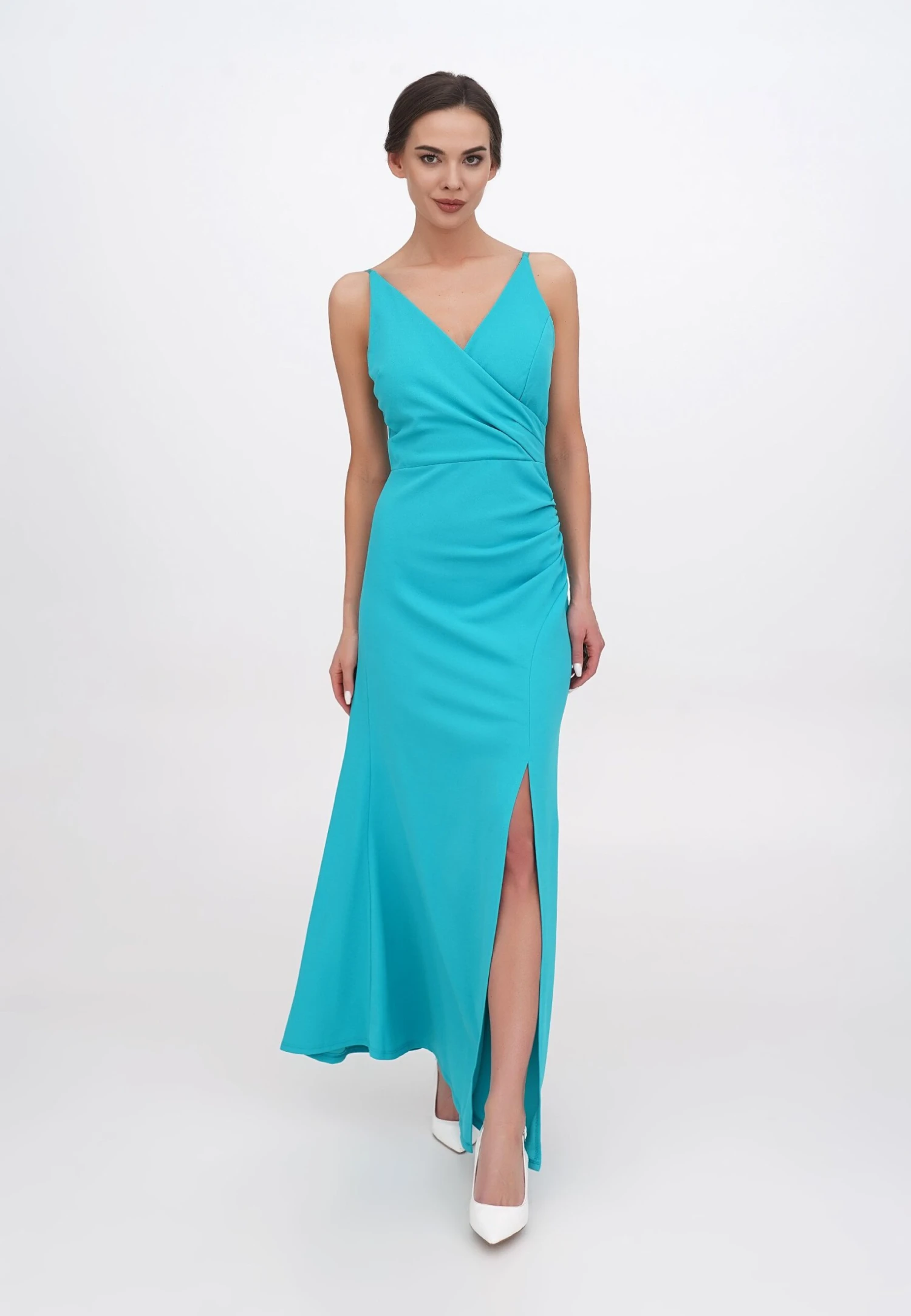 Maya Evening - Vestido De Cóctel - Turquoise - Imagen 2