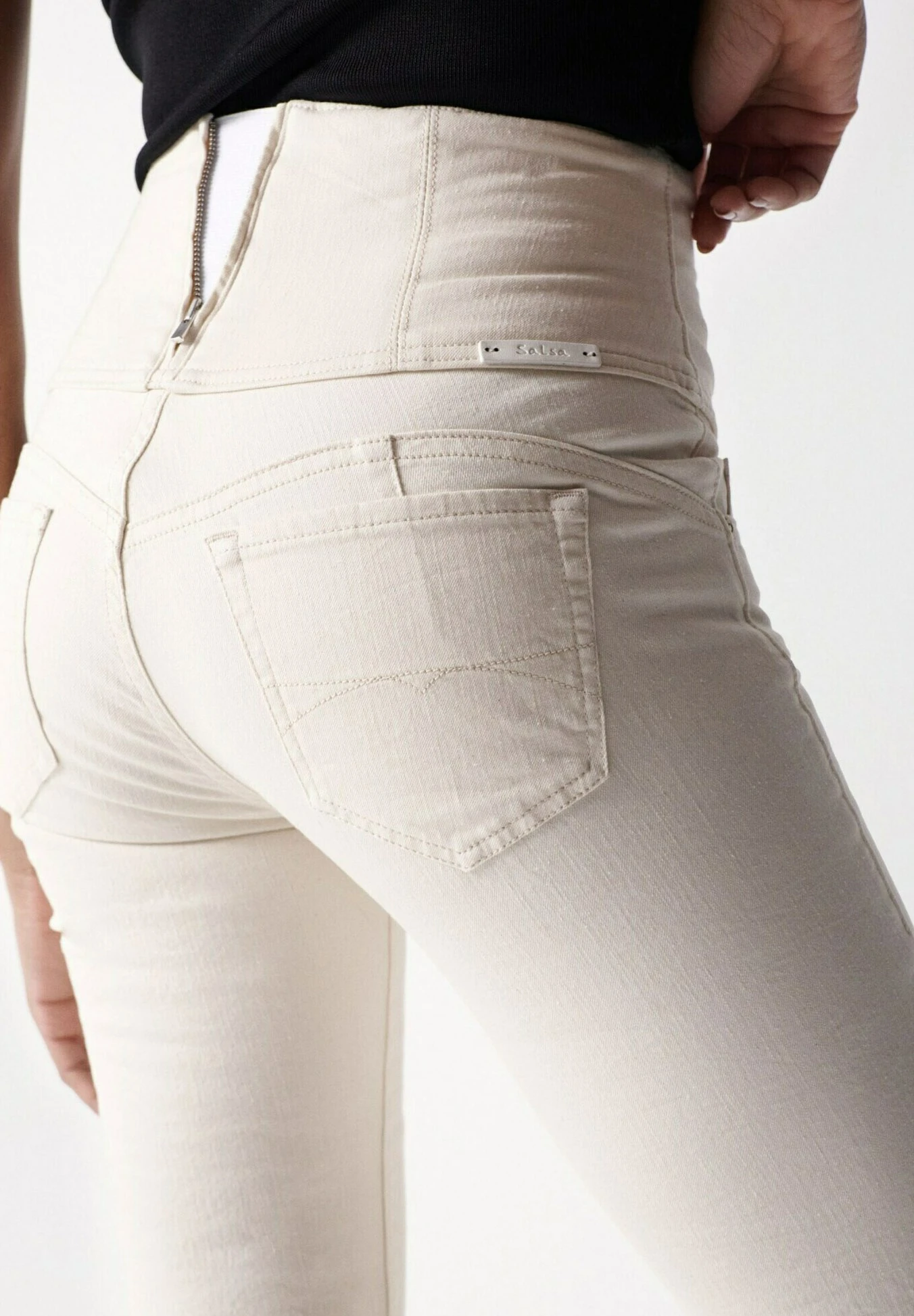 Diva Slimming Flare - Vaqueros Bootcut - Perle_010 - Imagen 5