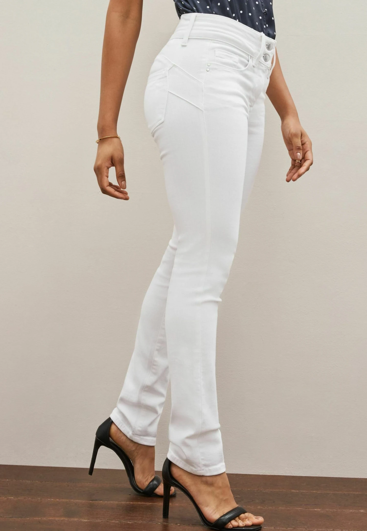 Next Lift Shape Standard - Vaqueros Slim Fit - White - Imagen 2