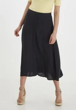 B.young Bymmjoella Midi Skirt - Falda Acampanada - Black