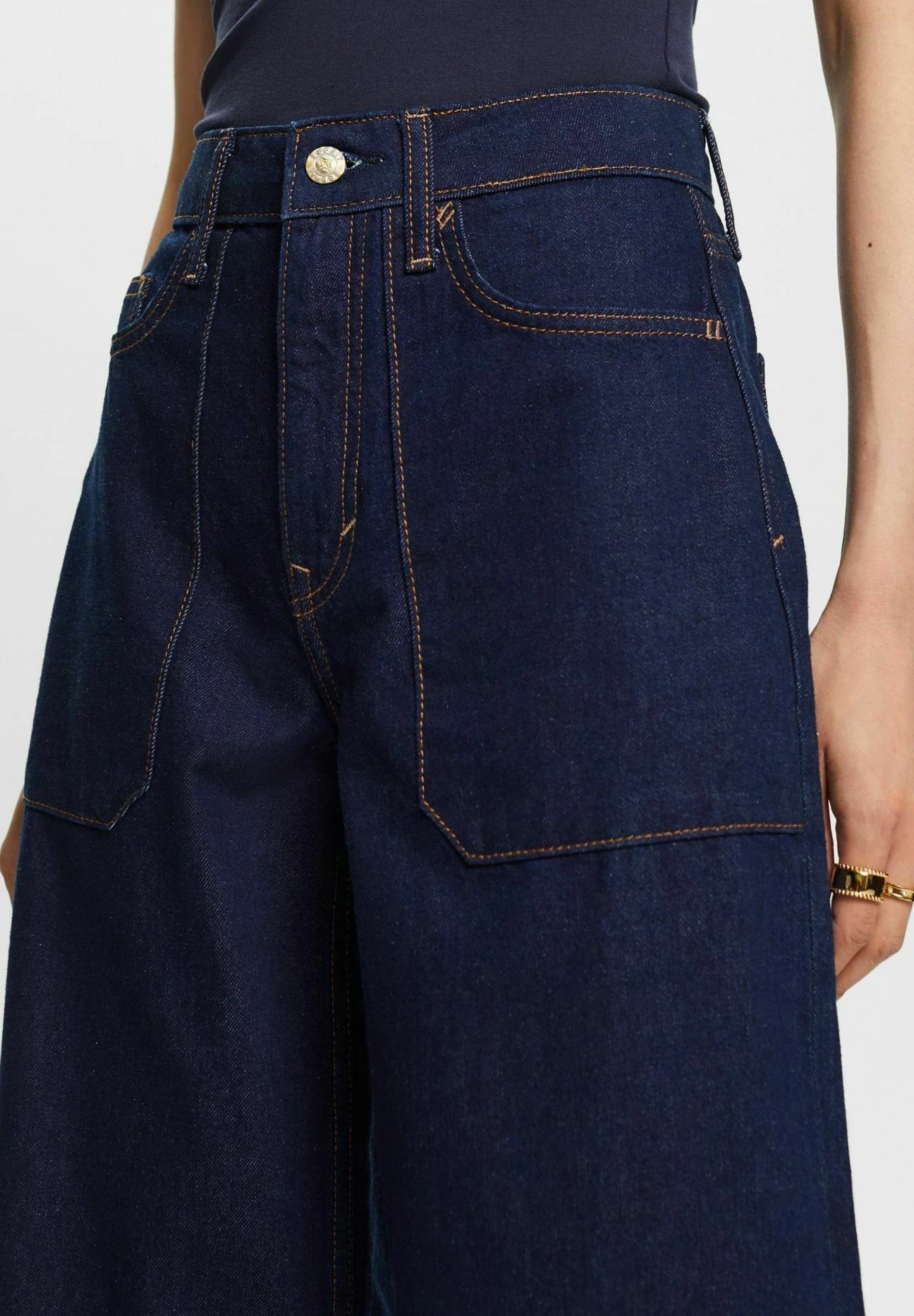 Edc By Esprit Vaqueros A Campana - Blue Rinse - Imagen 5