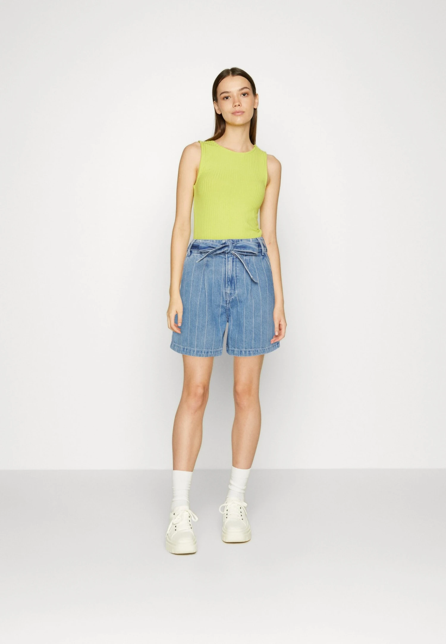 Pepe Jeans Kaylee - Shorts Vaqueros - Blue Denim - Imagen 2
