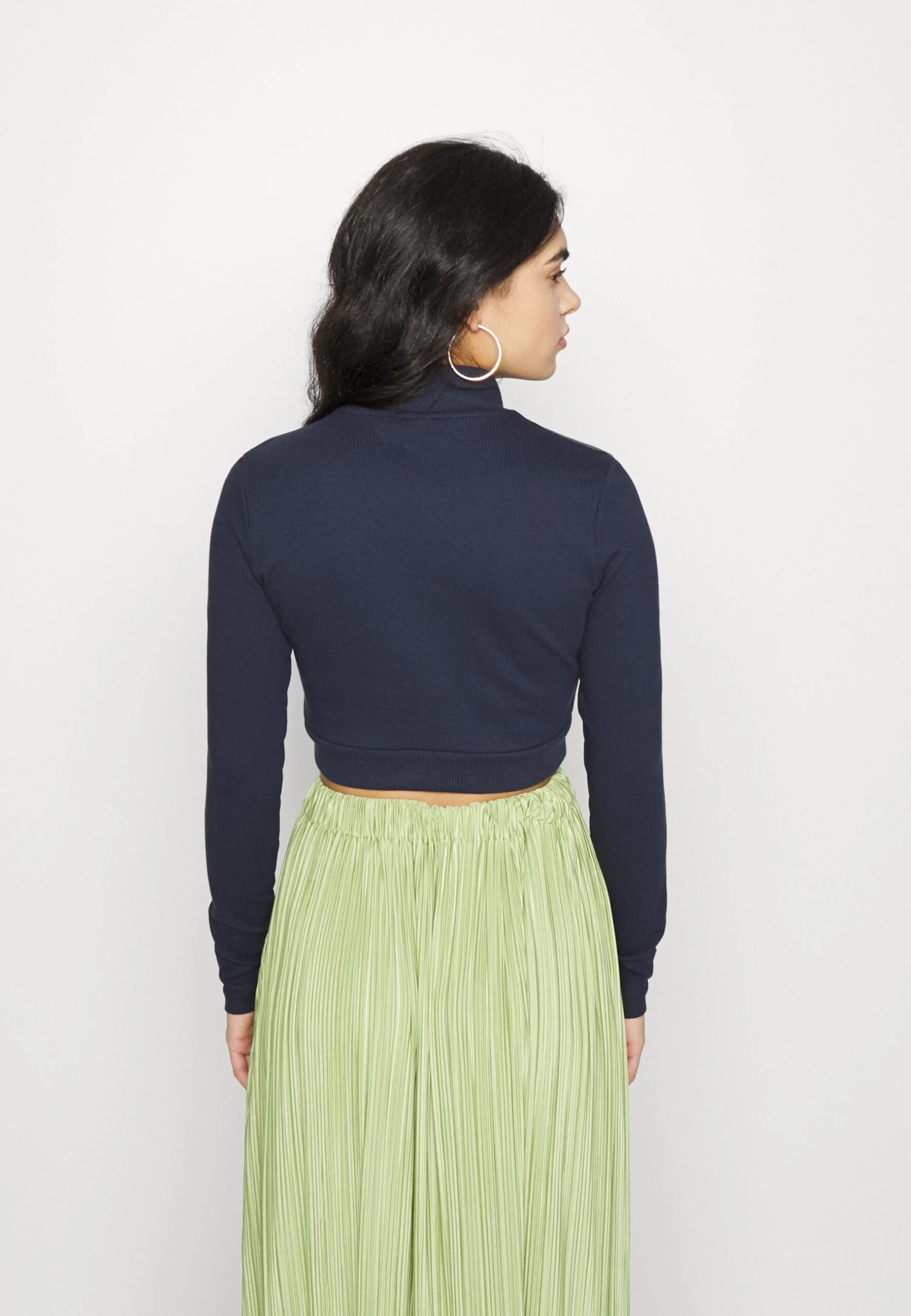 Adidas Originals Cropped - Camiseta De Manga Larga - Legend Ink - Imagen 5