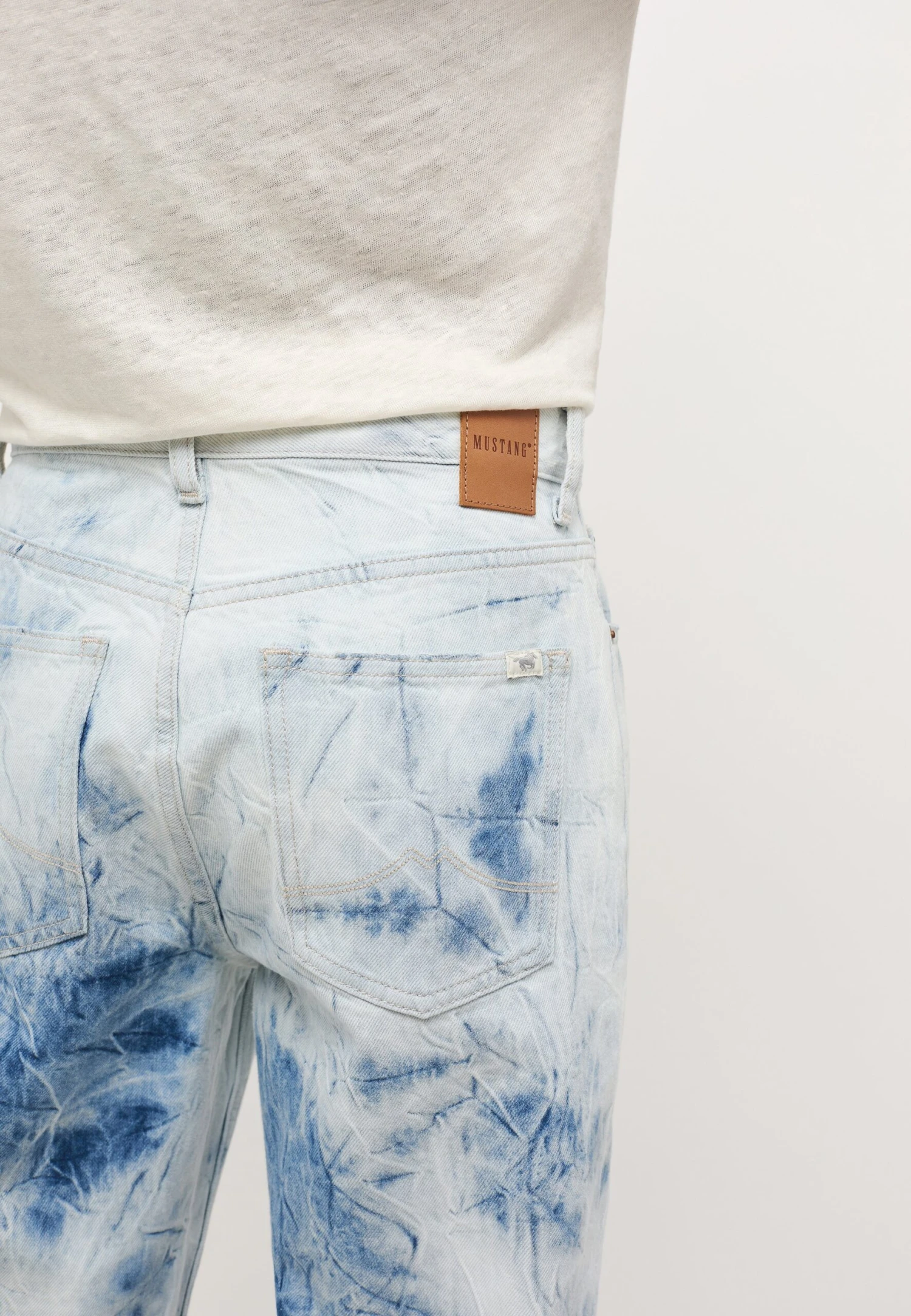 Mustang Style Brooks- Vaqueros Rectos - Blau - Imagen 6