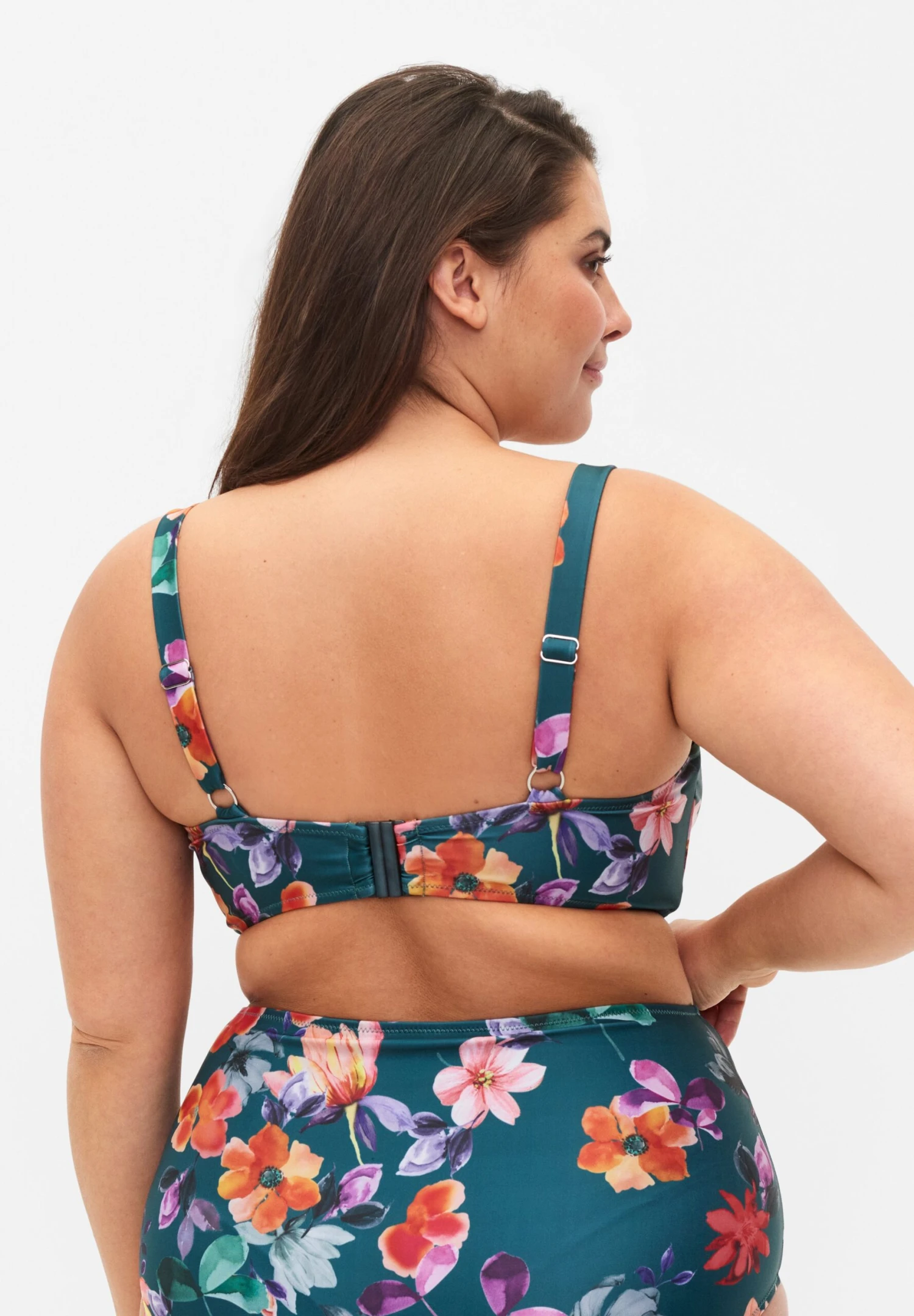Zizzi Printed With Underwire - Top De Bikini - Meave Print - Imagen 2
