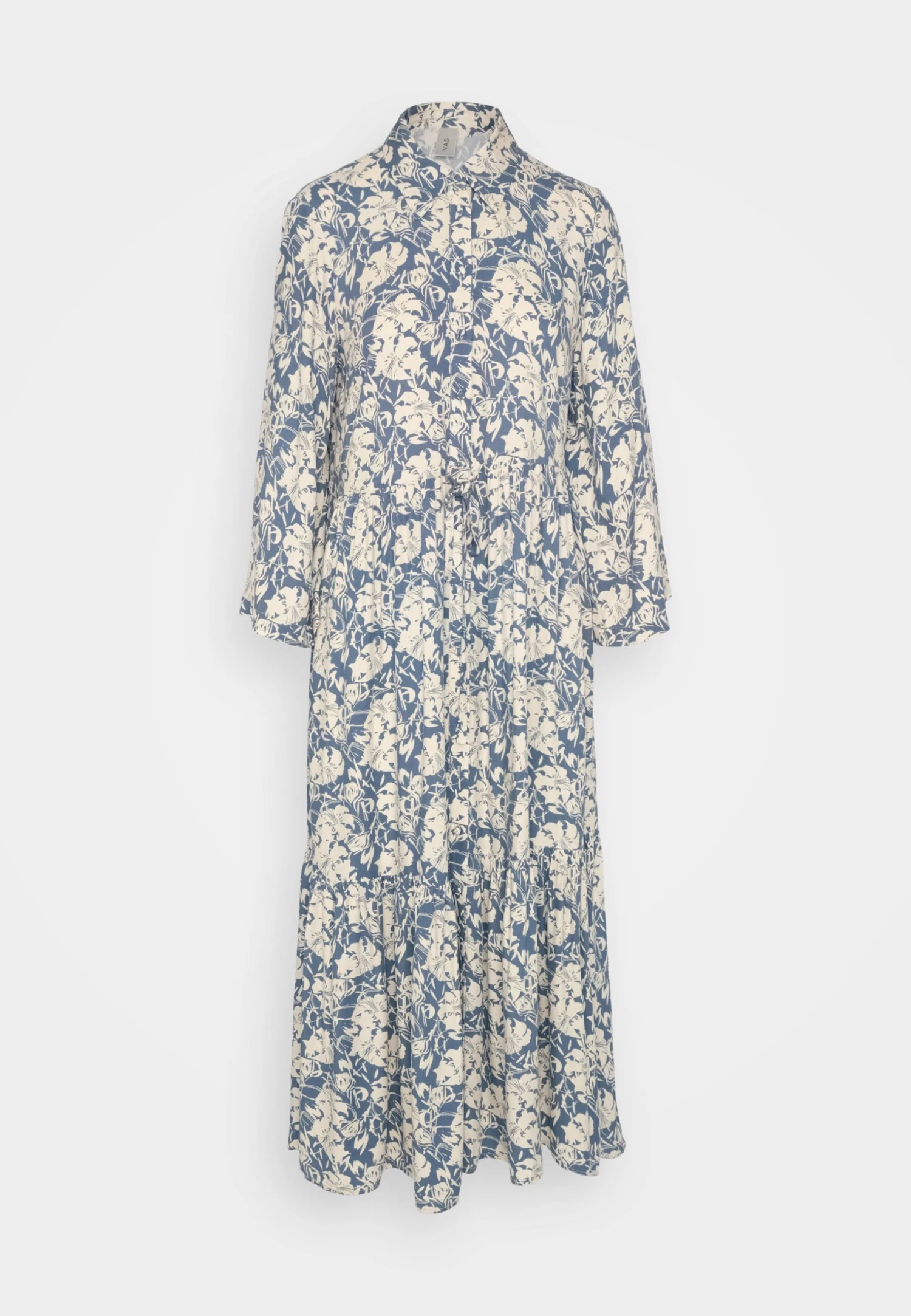 Yasfilla Shirt Dress - Vestido Camisero - Blue - Imagen 5