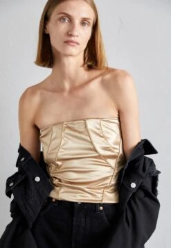 MM6 Maison Margiela Top - Gold