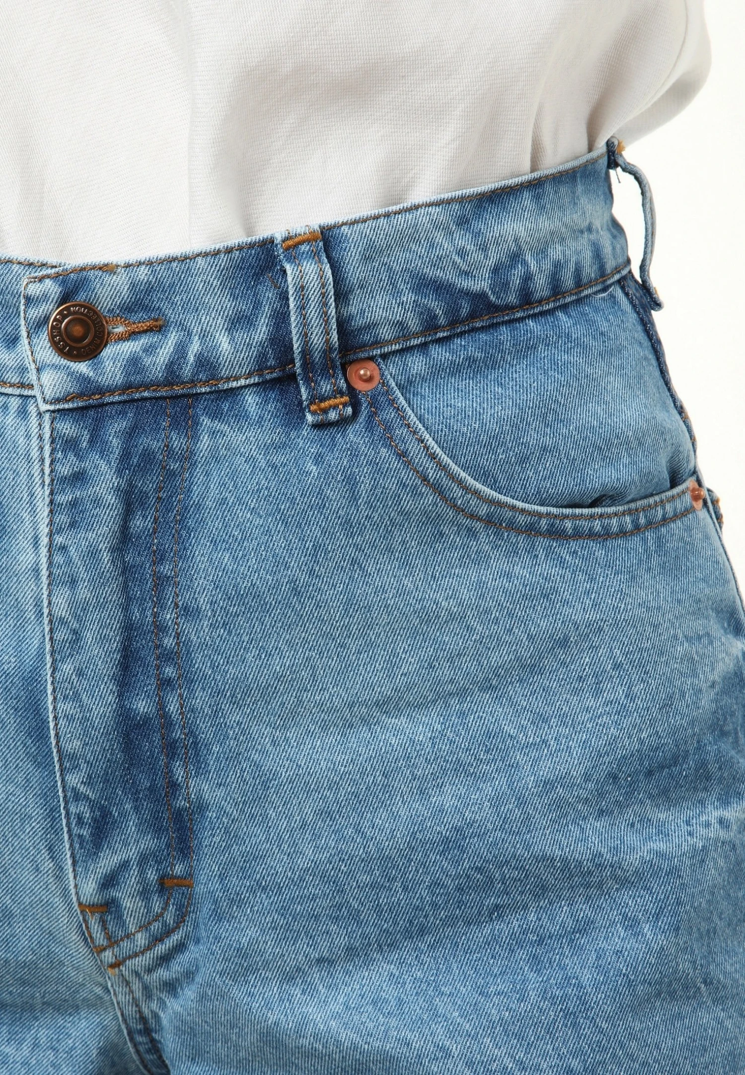Shorts Vaqueros - Light Blue Denim - Imagen 6