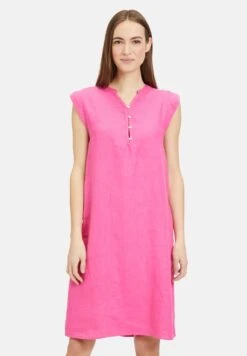 CARTOON Zomer Met Knoopsluiting - Vestido Camisero - Azalea Purple