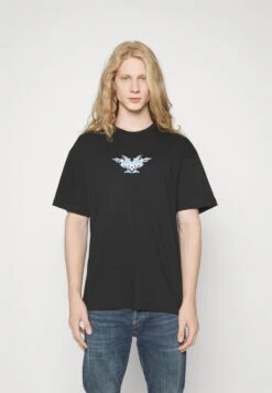 YOURTURN Unisex - Camiseta Estampada - Black