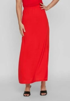Vila Basic - Falda Larga - Flame Scarlet