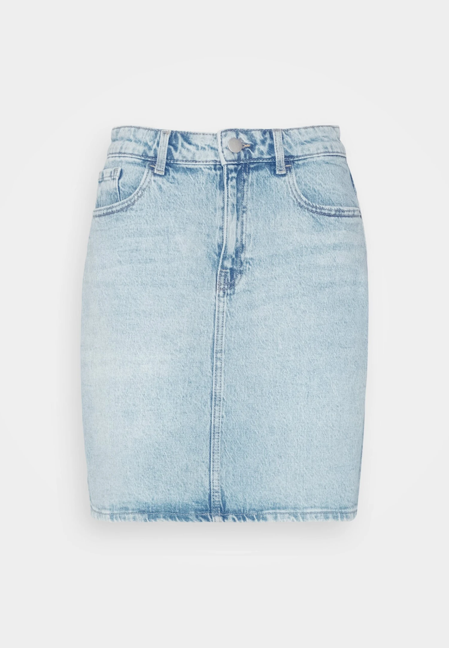 Vila Vikaja Skirt - Falda Vaquera - Light Blue Denim - Imagen 5