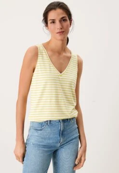 S.Oliver Met Strepen - Top - Lime Stripe