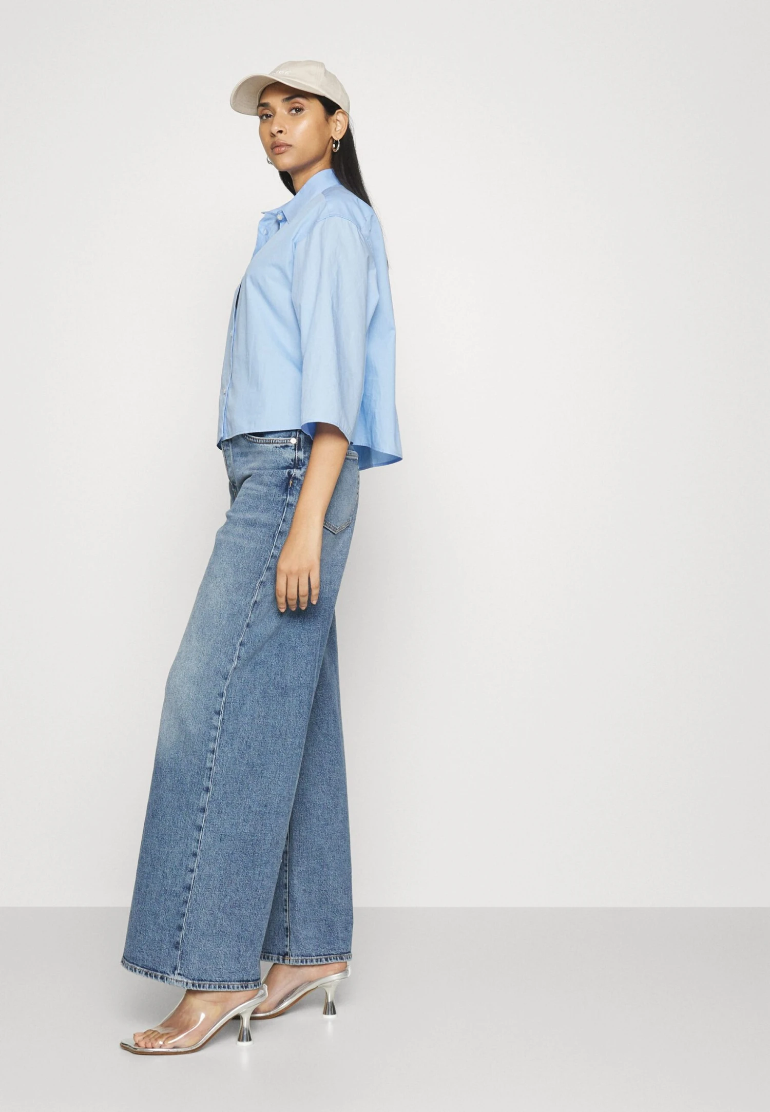 7 For All Mankind Zoey Playtime - Vaqueros Boyfriend - Light Blue - Imagen 4