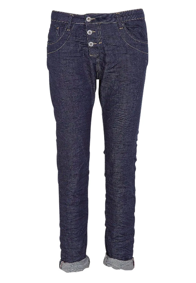 Please Friend - Vaqueros Slim Fit - Blu Denim - Imagen 4