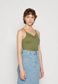 BDG Urban Outfitters Elsie Seamless Cami - Top - Khaki