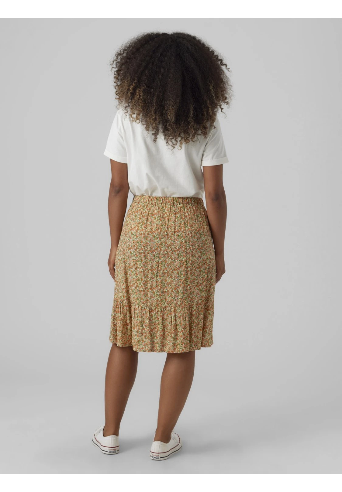 Mamalicious Falda Acampanada - Papaya Punch - Imagen 4