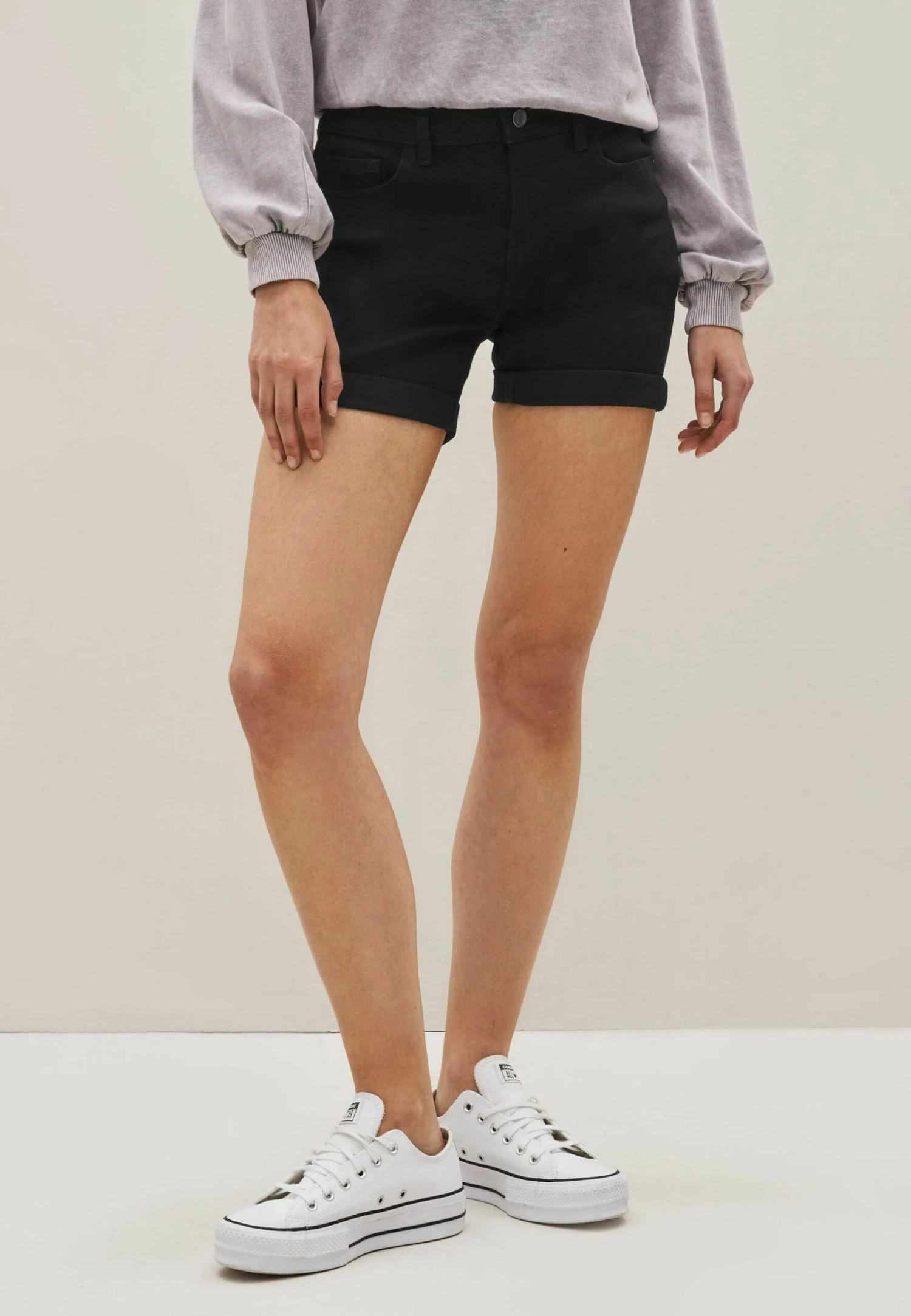 Next Shorts Vaqueros - Black