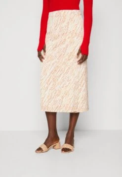 Another Label Jumi Skirt - Falda Cruzada - Structured Sand