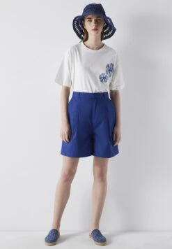 Ipekyol Relaxed Fit- Shorts - Navy