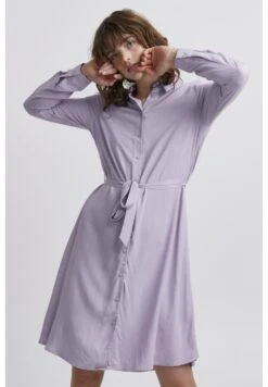 ICHI Ihmain Dr - Vestido Camisero - Heirloom Lilac
