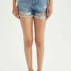 DeFacto Hot- Shorts Vaqueros - Blue