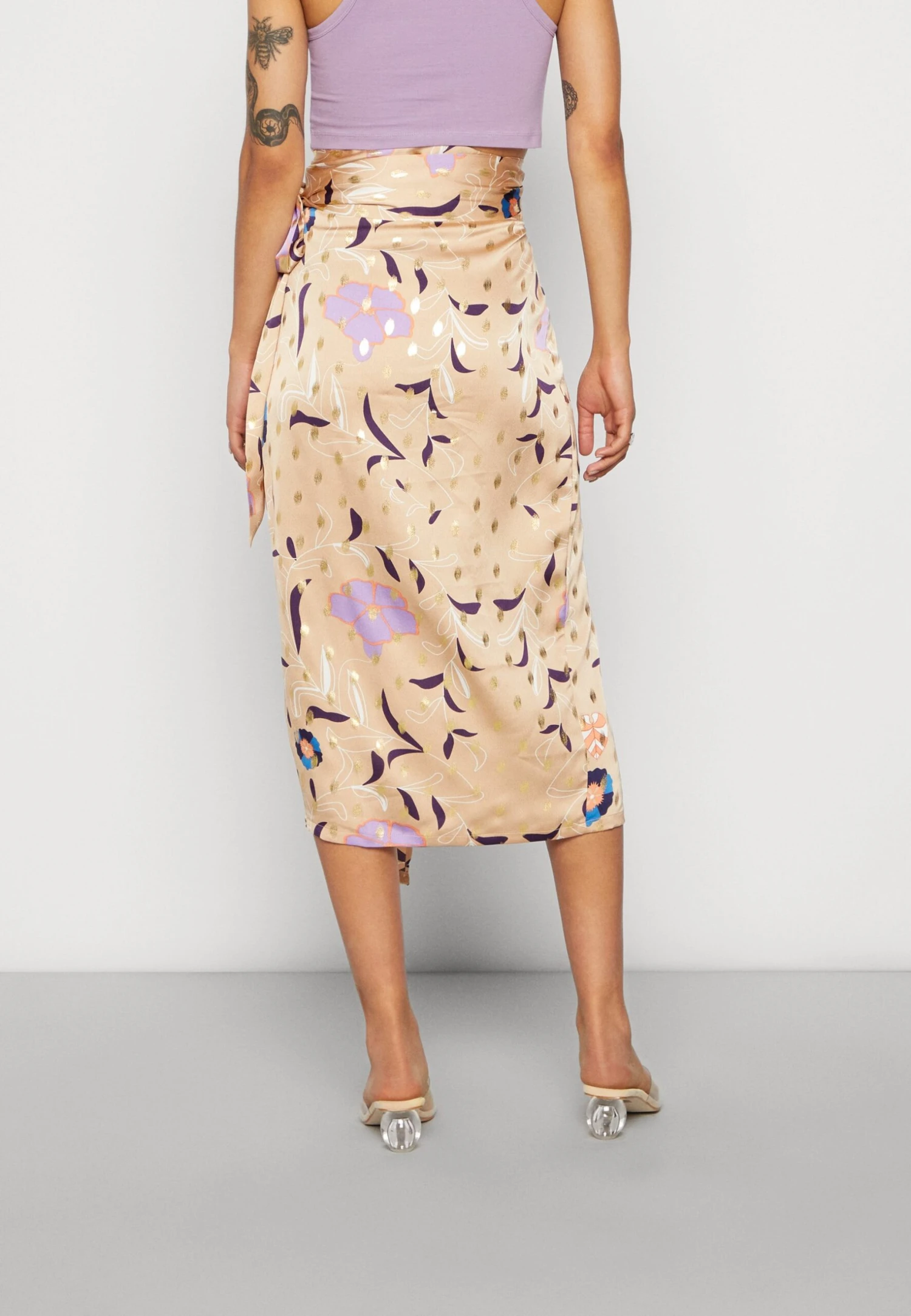 NEVER FULLY DRESSED Evie Jaspre Skirt - Falda Cruzada - Multi - Imagen 3