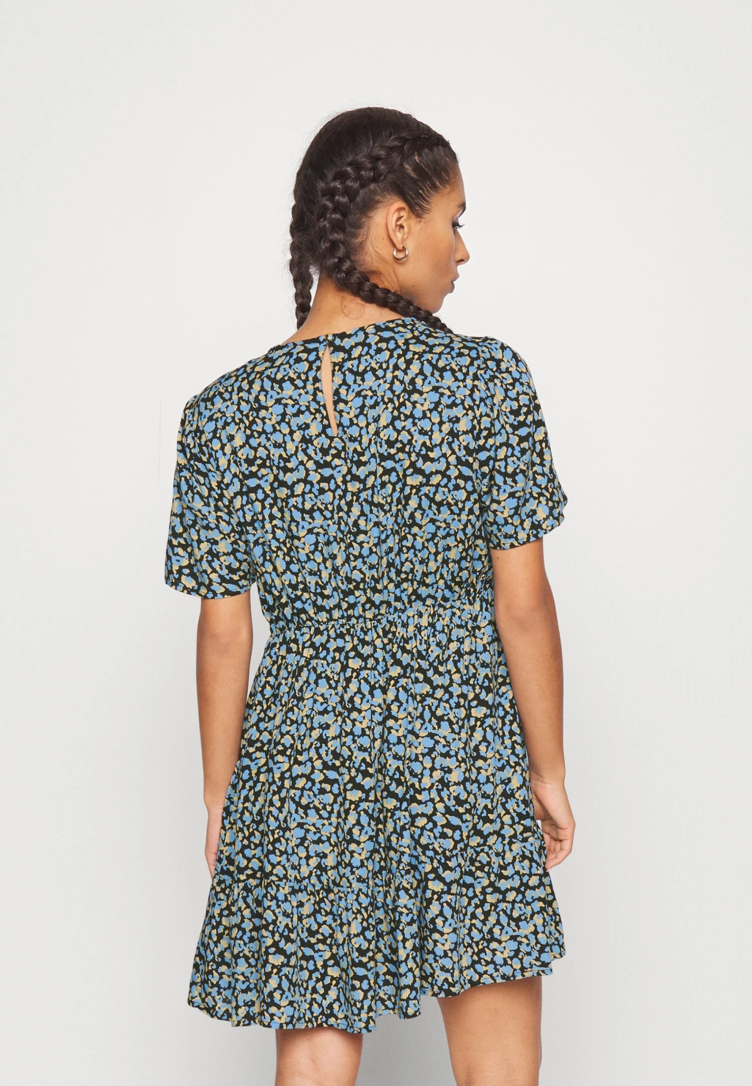 Pieces Petite Pcnya Dress - Vestido Informal - Black Leopard - Imagen 3