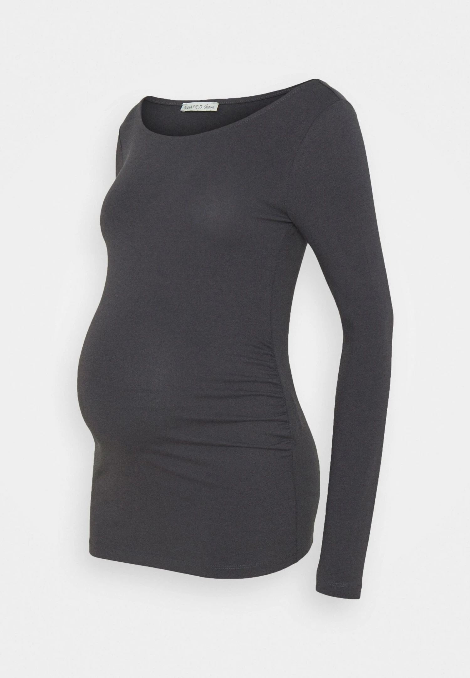 2 Pack - Camiseta De Manga Larga - Dark Grey/White - Imagen 2