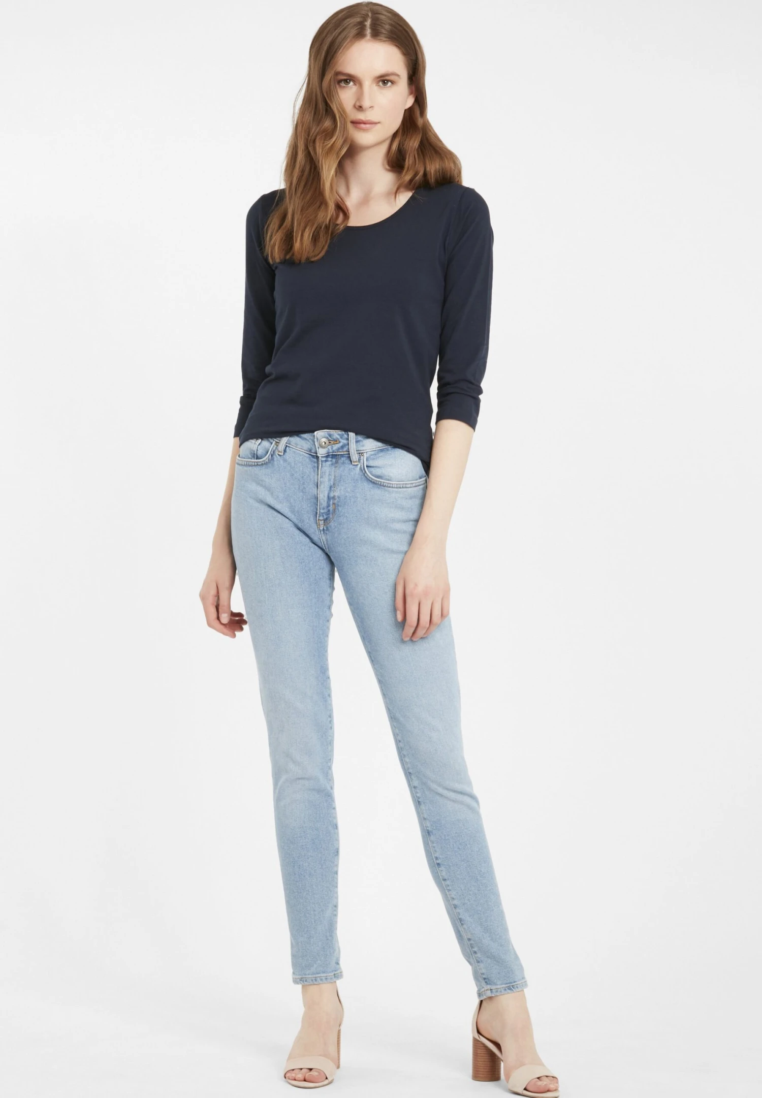 Fransa Frzaganic 1 T - Camiseta De Manga Larga - Dark Peacoat - Imagen 2