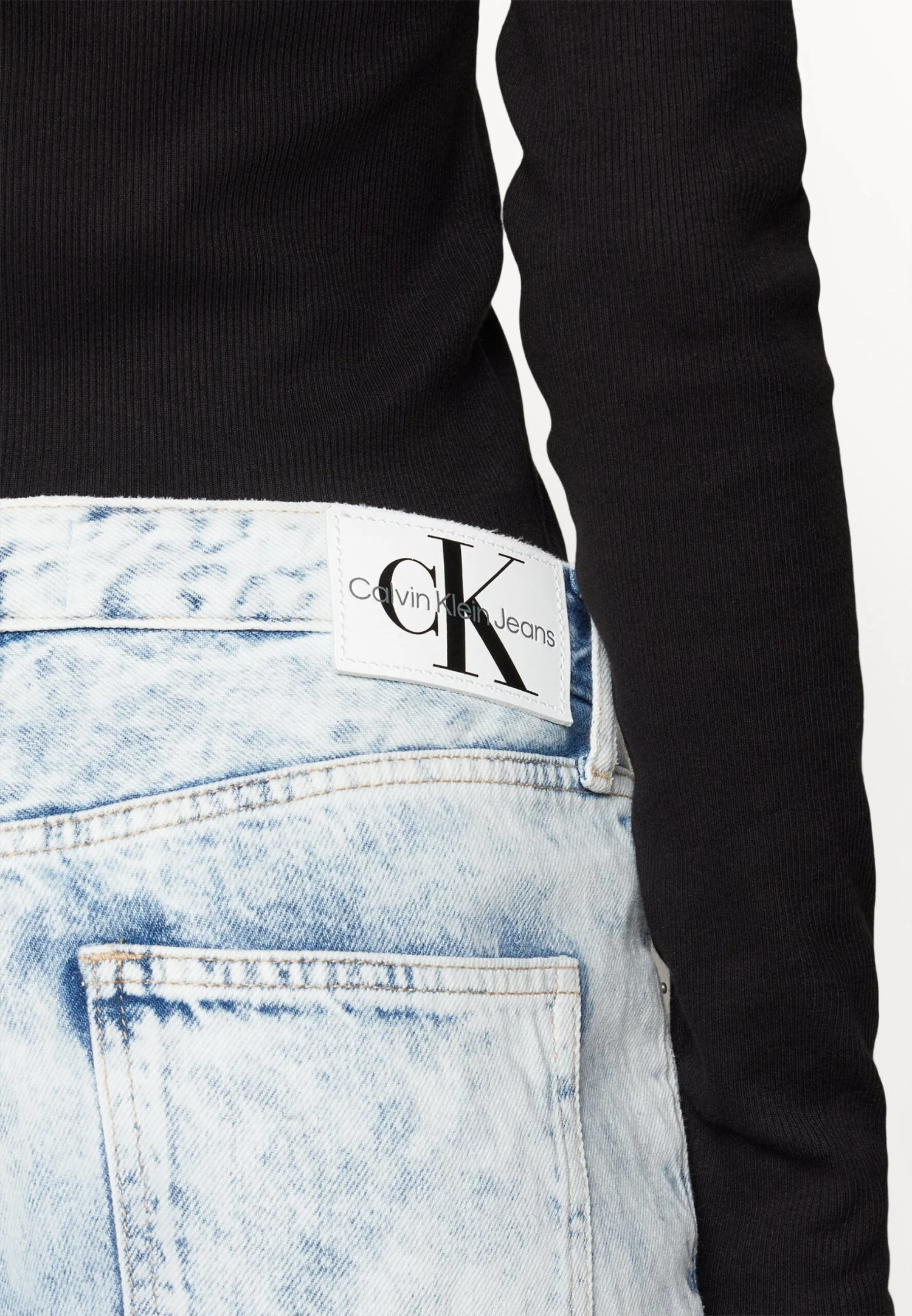 Calvin Klein Jeans 90'S Straight - Vaqueros Rectos - Denim Light - Imagen 8