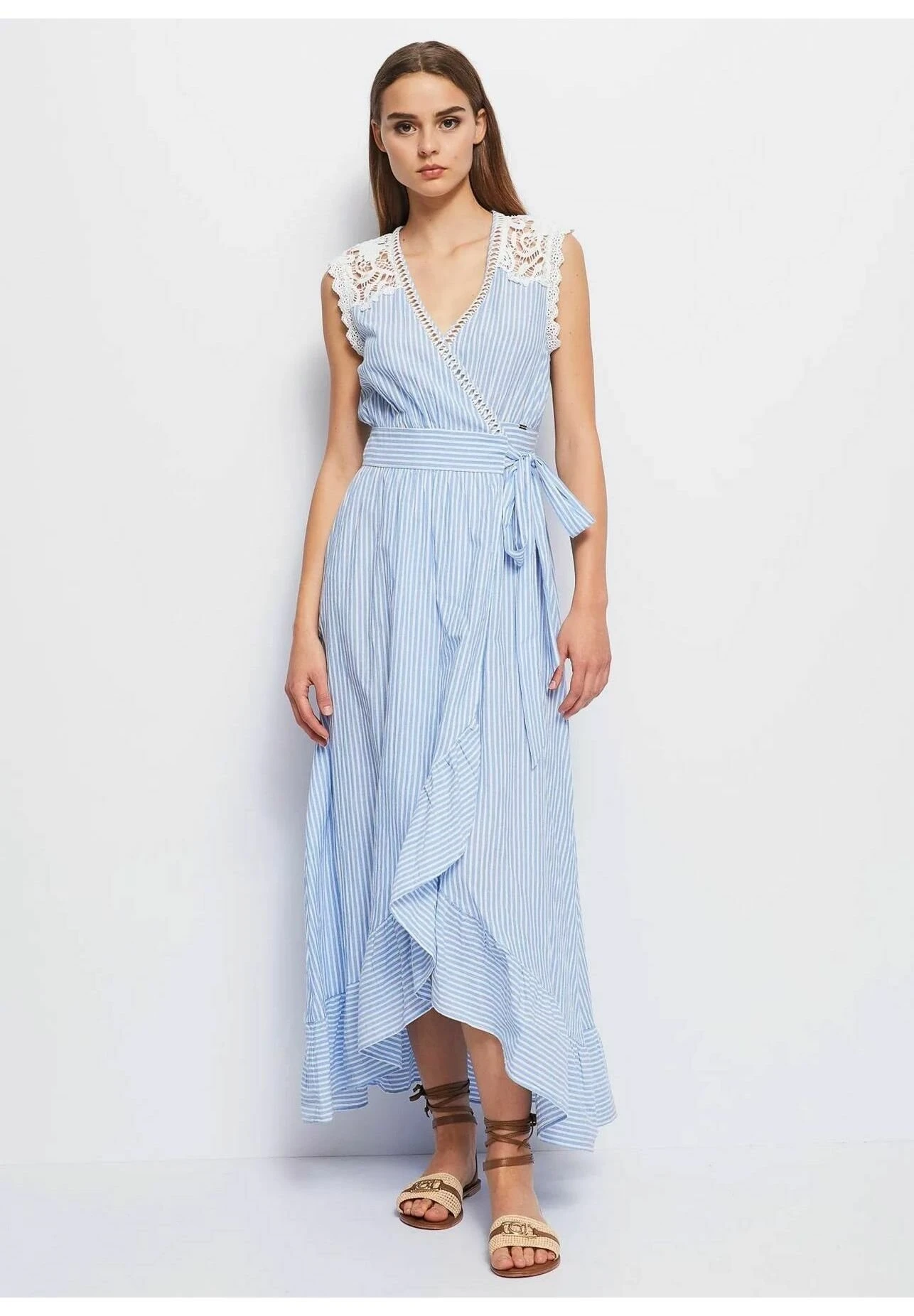 Gaudi Vestido Largo - Azzurro