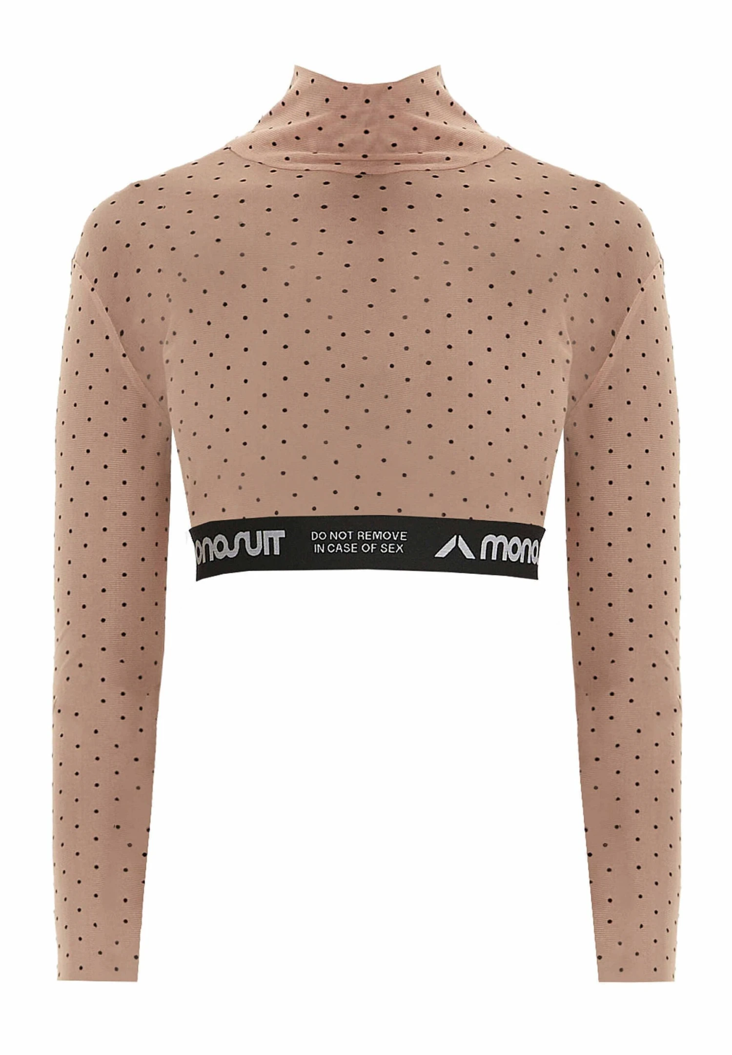 Camiseta De Manga Larga - Beige Dots - Imagen 6