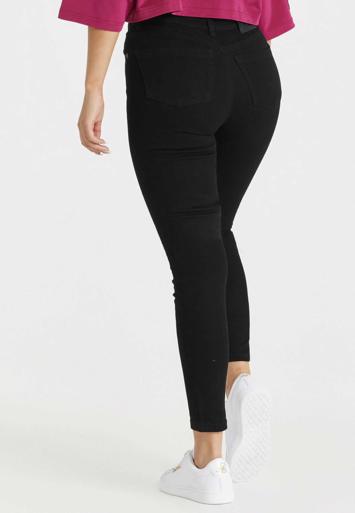 SikSilk Vaqueros Pitillo - Black - Imagen 4