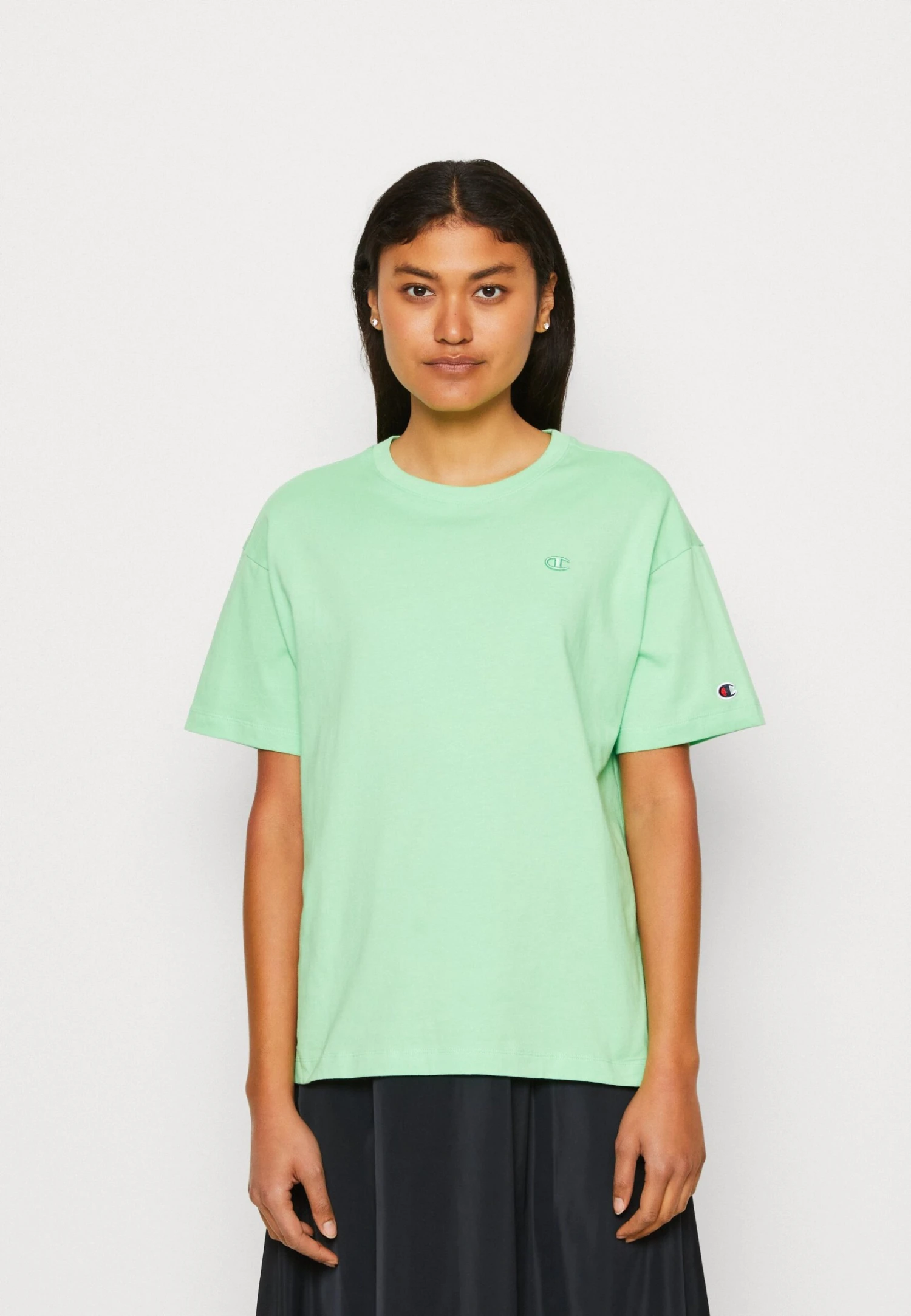 Logo Crewneck - Camiseta Básica - Green