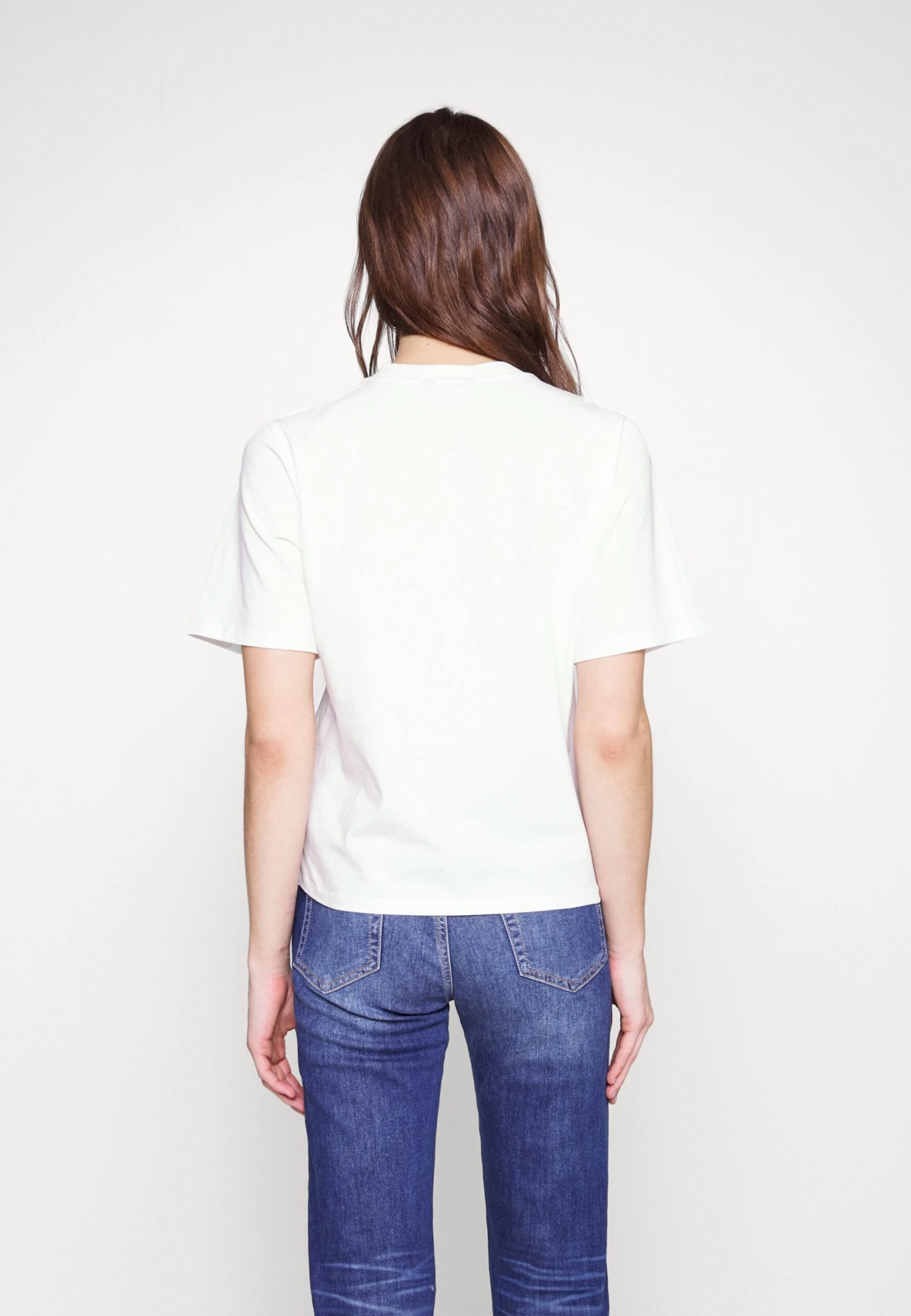 7 For All Mankind Mankind Tee- Camiseta Estampada - White - Imagen 3