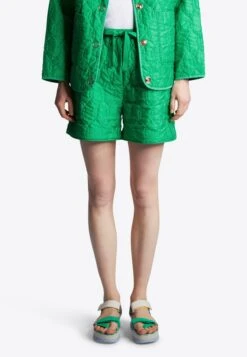 Rich&royal Nachhaltige Stepp Mit Elastischem Bund - Shorts - Frog Green