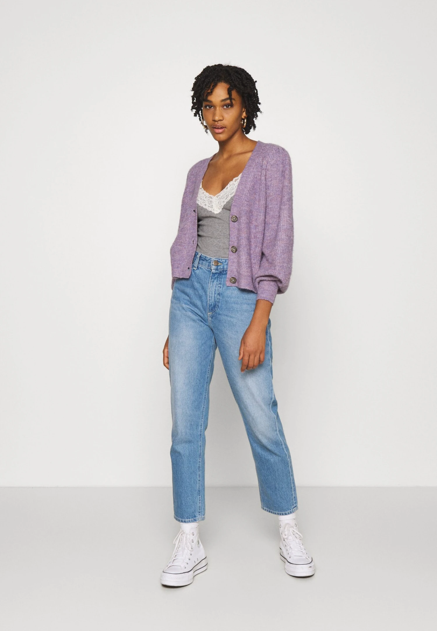 Hollister Co. 3 Pack - Top - White/Grey/Black - Imagen 2