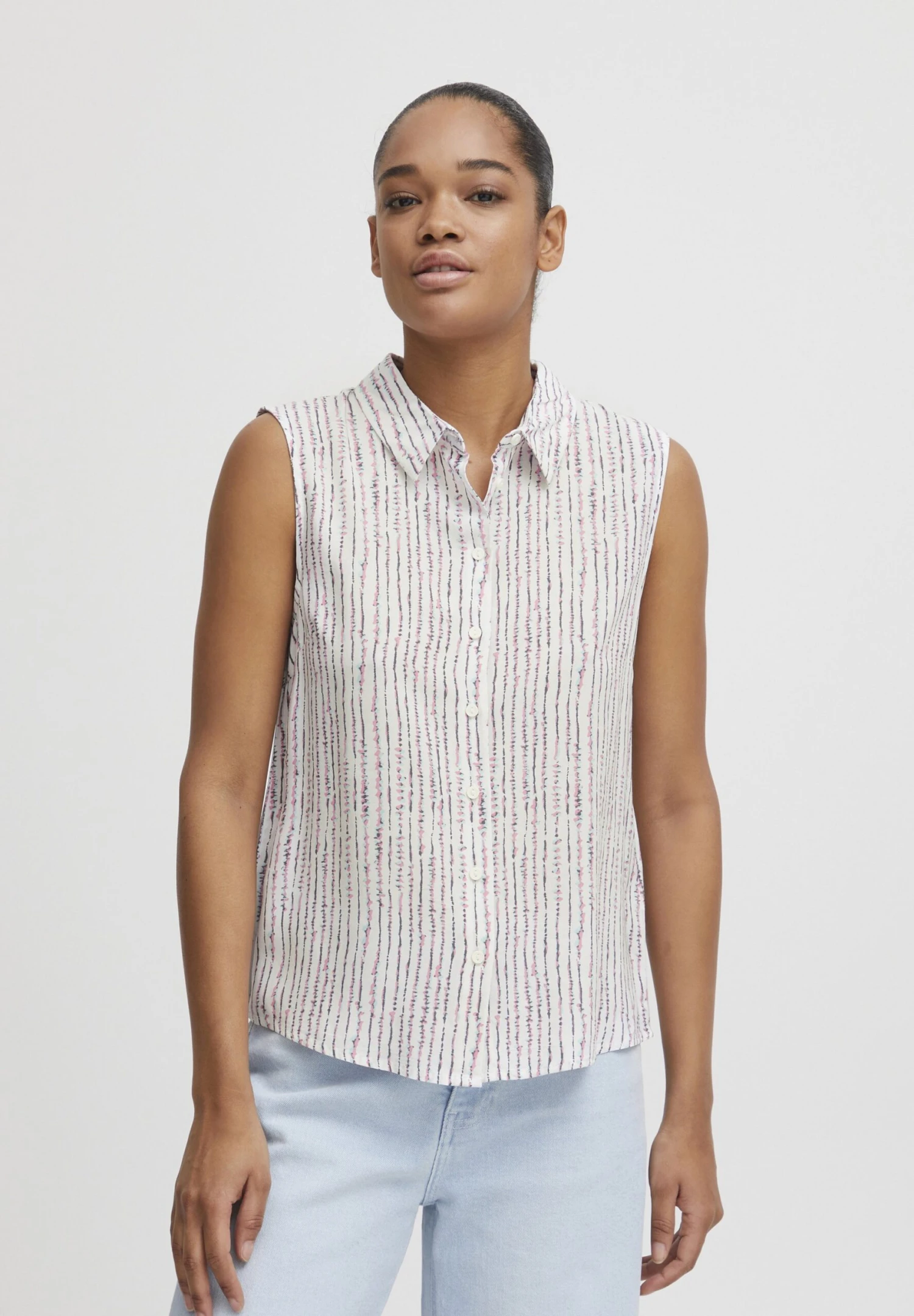 ICHI Ihvera To5 - Camisa - Cloud Dance