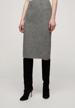 LUISA SPAGNOLI Febo - Falda De Tubo - Var Nero Panna