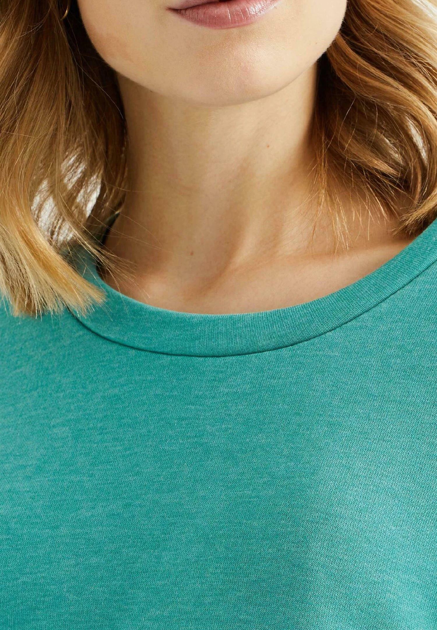 WE FASHION Camiseta Básica - Blue - Imagen 8