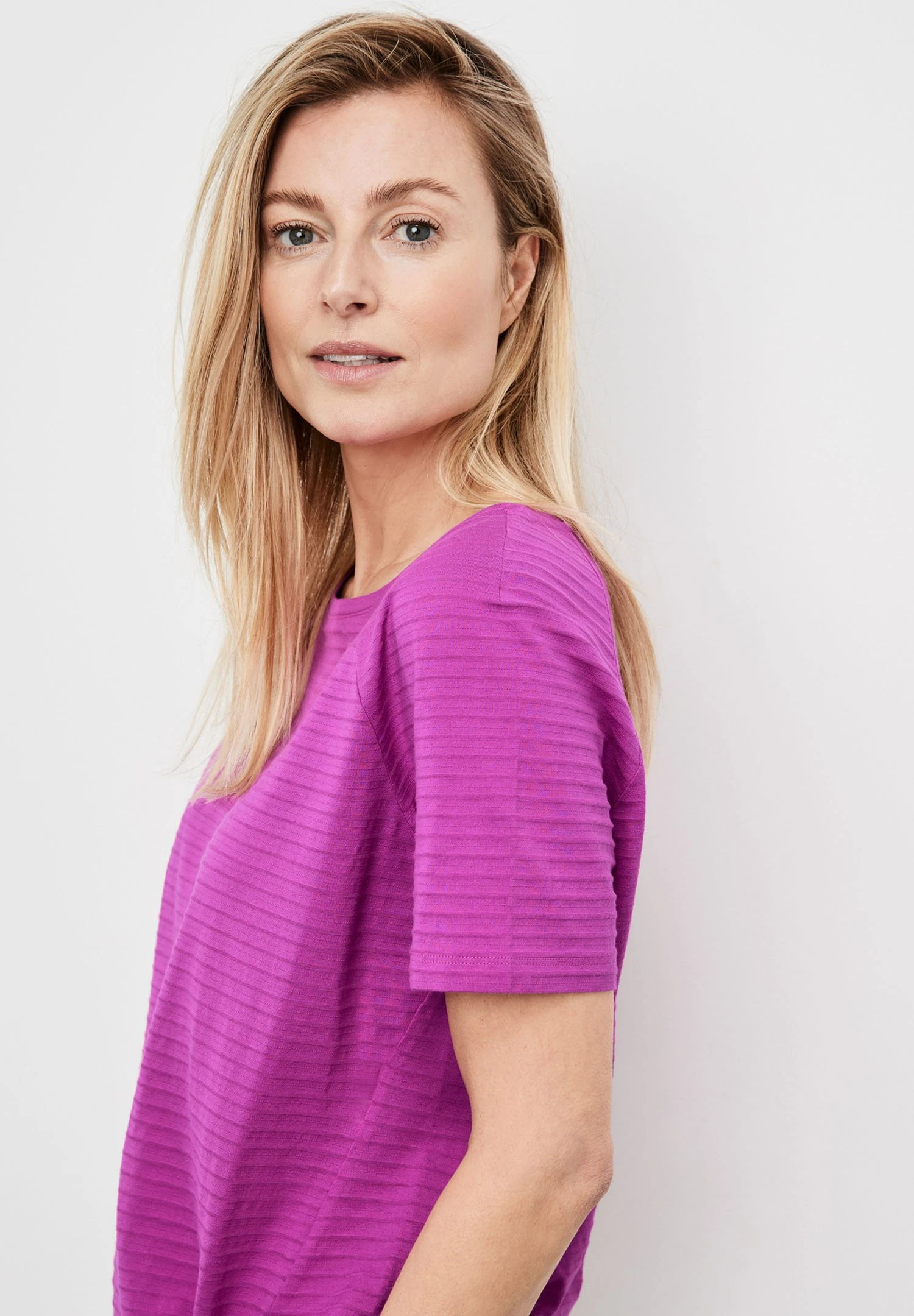 Gerry Weber Mit Knotendetail - Camiseta Básica - Orchid - Imagen 3