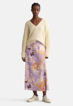 Gant Floral Print - Falda Larga - Soothing Lilac