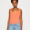 ESPRIT Tank - Top - Coral Orange