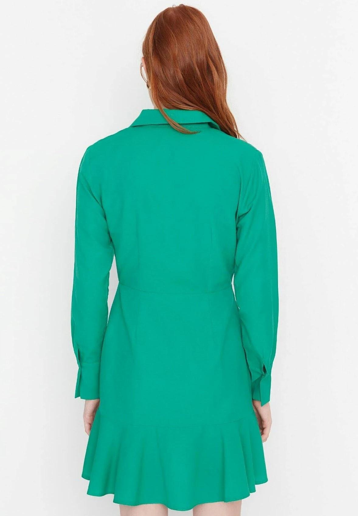 Trendyol Vestido Camisero - Green - Imagen 2